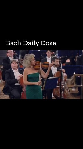 259K views · 8.1K reactions | Happy Birthday Anne-Sophie Mutter  Bach - Gigue from Violin Partita in D minor, BWV 1004 - The full piece  | History of Music | Facebook