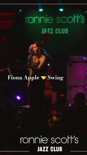 Fiona Apple 🤝 Swing (Extraordinary Machine Cover)