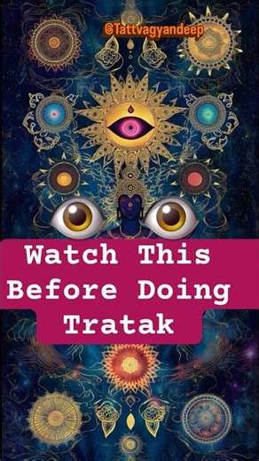 Try This Tratak Tonight (Don’t Skip) #tratak #consciousness #yantra #tantra