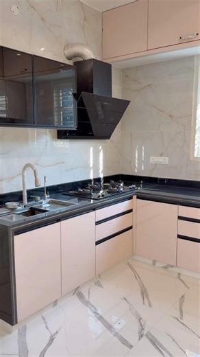 First the Pooja Room… Then This Kitchen 😍✨