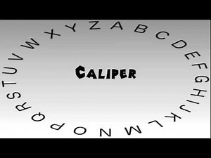 How to Say or Pronounce Caliper