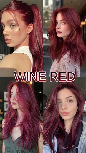 Achieve Wine Red Hair Color Without Bleach