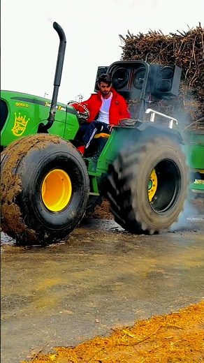 Johndeere tractor new video 🔥😈🚜 #shorts #viral #trending #tractor