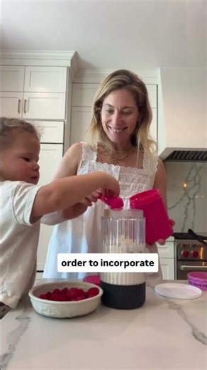 POV: your kid discovers protein and suddenly has a whole morning routine.