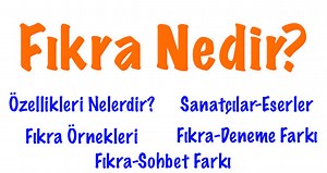 Fıkra Nedir? Fıkra Özellikleri Nelerdir? Örnekler I Türk Edebiyatı'nda Fıkra