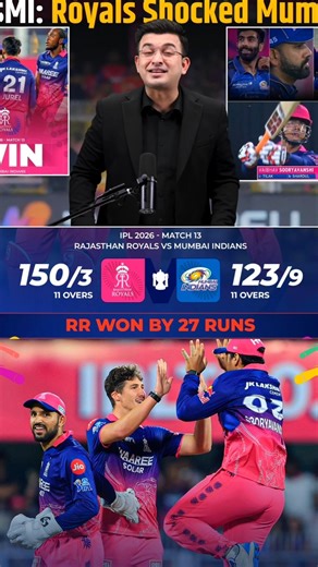 RR VS Mi=Absolute cinema ☠️#cricket #shorts #rrvsmi