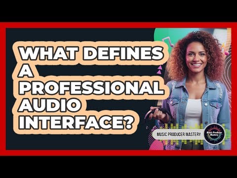 What Defines A Professional Audio Interface?