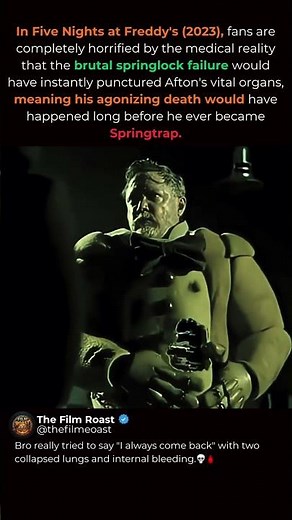 The HORRIFYING Truth About Springlocks 😱 #fnaf #williamafton #shorts
