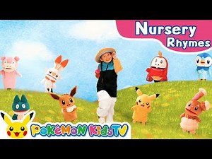 Walking Walking (Hand Games ver. ) | Nursery Rhyme | Kids Song | Pokémon Kids TV​