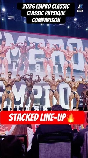 2026 EMPRO Classic Classic Physique Comparison #bodybuilding