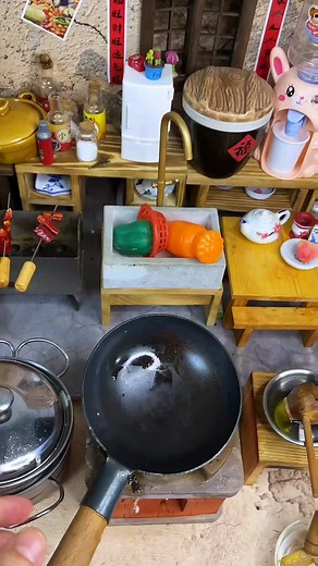 delicious food every day #minikitchen #miniworld #minifood