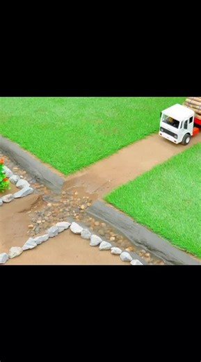 Mini Construction of a New Bridge: Watch the Transformation