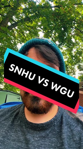 SNHU vs WGU #wgu #westerngovernorsuniversity #SNHU #snhuonline #techtok #technology #informationtechnology