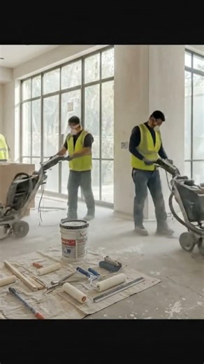 Luxury Kitchen Epoxy Floor Transformation #floortransformation #epoxyfloors #kitchen