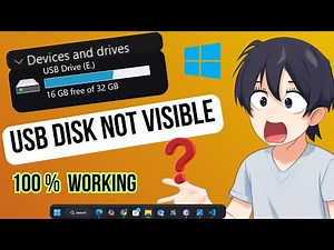 How to Fix USB Drive Not Showing Up