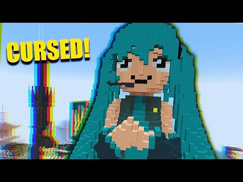 I explored my cursed minecraft server...