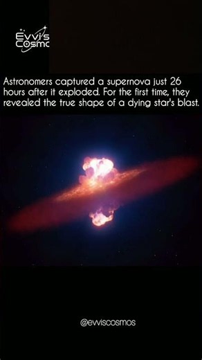 Astronomers Caught a Star Exploding in Real Time! 🌟
