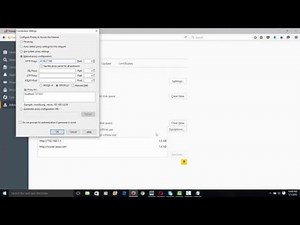 How to configure a Proxy in Mozilla Firefox