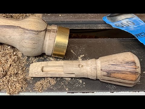 How to make a duck call PART 2 Turning the insert