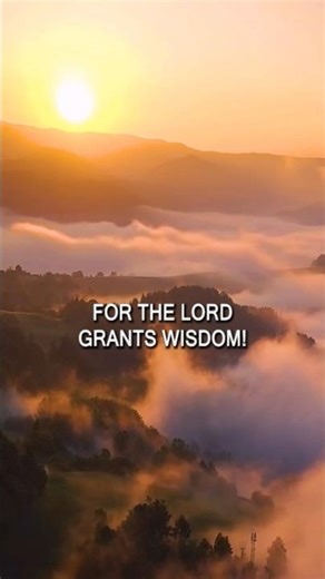 God is the source of wisdom | Proverbs 2:6
