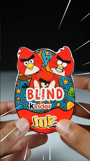 Red (From Angry Bird) Normal Or Horror Sprunki OC Blind Kinder Joy #sprunki #papercraft