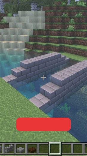 How to build easy bridge in minecraft