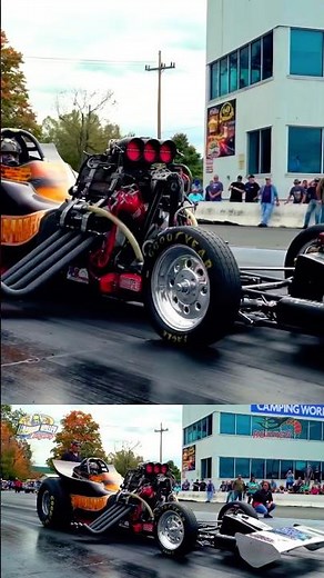 Nitro FUELED ALTERED! On The Line! CRANK IN UP! #nhracountdown #dragracing #topdragster
