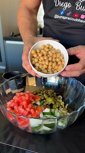 9.1M views · 46K reactions | Chickpea salad, refreshing and delicious! | I'm Diego | Facebook