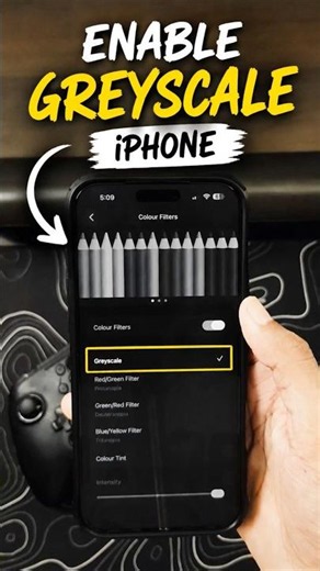 How to Make Your iPhone Screen Black and White