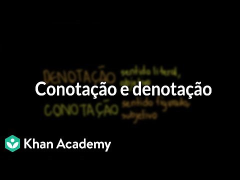 Conotação e denotação
