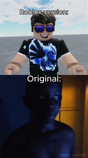 What's 9+10? 21? Meme vs Roblox version #roblox #robloxfunny #robloxanimation