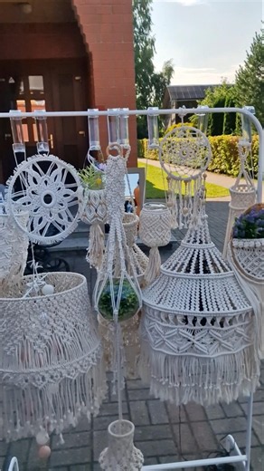 Macrame Workshop on the go #macrame