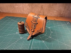 HOW to Make a Leather Pouch by Hand — No Machines!