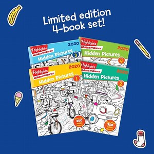 Get 128 pages of seek find fun in this limited-edition set of Hidden Pictures books! | Highlights for Children