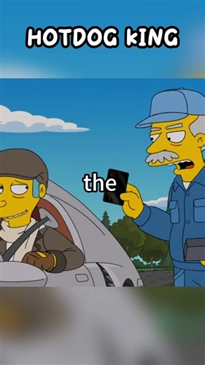 Why Homer can't stop eating! 🌭 (Part 1)#animation #funny #suspense #simpsons #cartoon