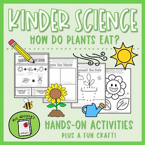 How Do Plants Eat? Photosynthesis - KINDER SCIENCE - Etsy