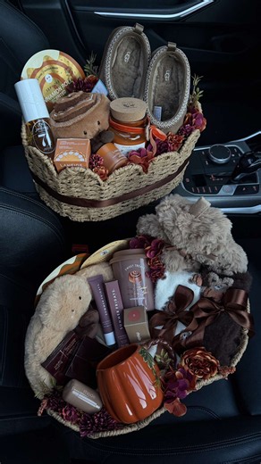 Boo basket ideas for autumn from a Birmingham florist