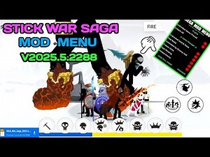 Stick War Saga MOD MENU v2025.5.2288 | UNLIMITED Gold, Diamond & More!