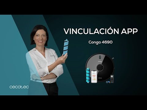 Robot aspirador Conga 4690 Funcionamiento APP