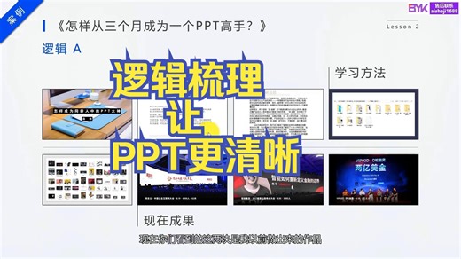 【全26节】完整版PPT视频教程入门到高级幻灯制作动画演示文稿Office办公软件\PPT制作思维
