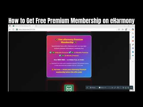 How to Get Free Premium Membership on eHarmony