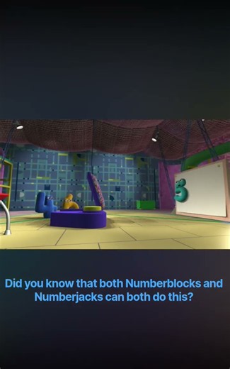 Did you know that both Numberblocks and Numberjacks can both do this?