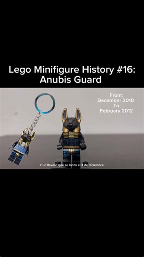 Lego Minifigure History #16: Anubis Guard