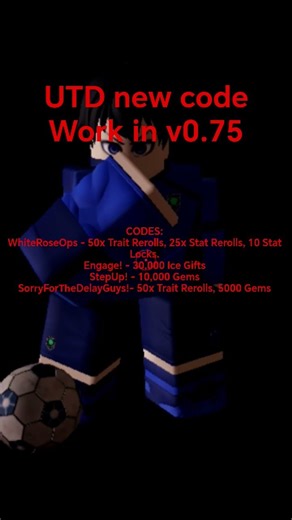 Universal Tower Defense new code(v0.75) #roblox #codes #utd #UniversalTowerDefense