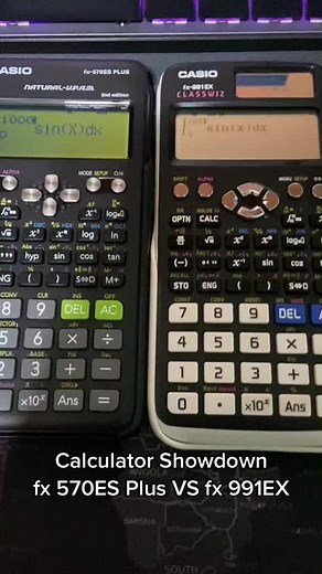 Calculator Showdown: Casio fx 570ES Plus VS Casio fx 991EX