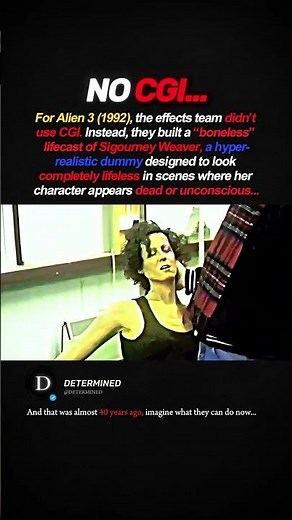 They Built a Real Body Instead of CGI in Alien 3 (1992)