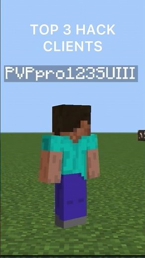 TOP 3 BEST HACK CLIENTS!!! #minecraft #hacks #hacker