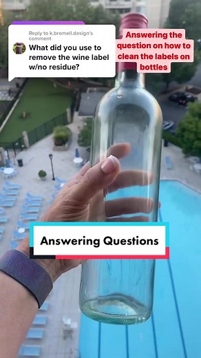 How to Clean Labels Off Wine Bottles Easily