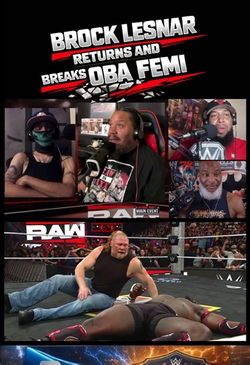 Brock Lesnar Returns to RAW: F5 on Obafemi Delivers Chaos