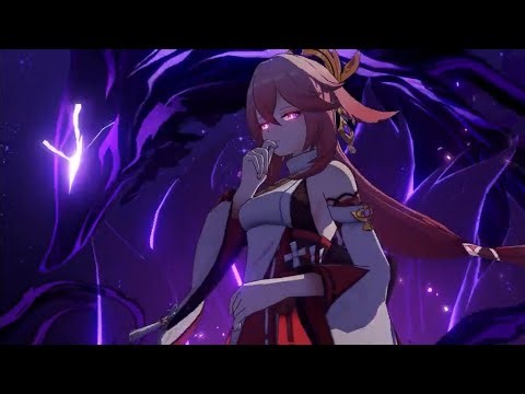 Yae Miko New Burst Animation updated